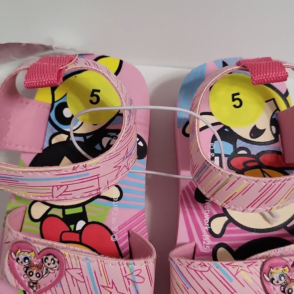 Pink Powerpuff Girls Kids Sandals